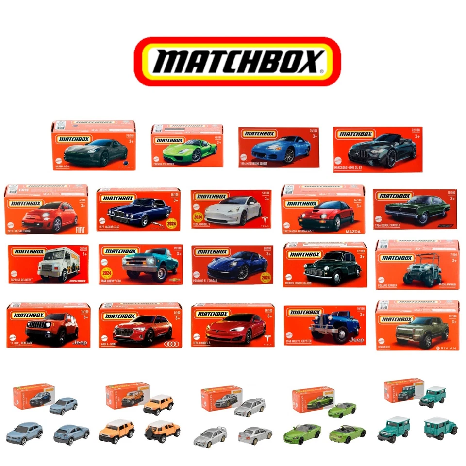 Matchbox Cars Models Diecast & Vehicles New Childrens Toy Collectibles Boxed