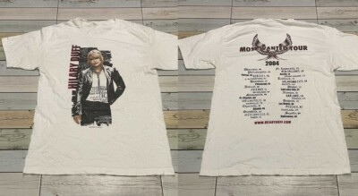 #ad Vintage 2004 Hilary Duff Band Tour Cotton Men Women S 4XL T Shirt BT789 $23.98