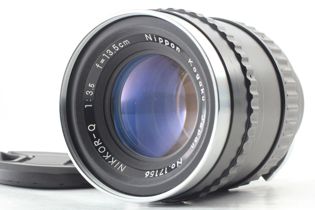 フィルムカメラ Zenza Bronica C TTL NIKKOR-Q 135mm f3.5 Video [Exc+5] Zenza Bronica Nikkor-Q 13.5cm 135mm f/3.5 Lens for S