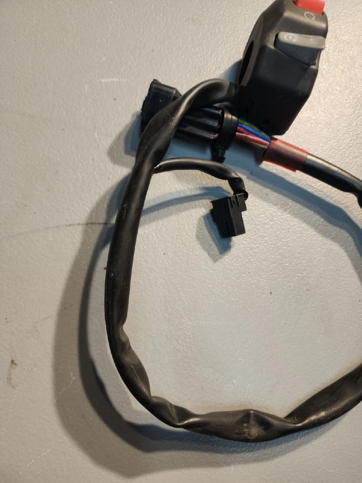 06-11 KAWASAKI NINJA ZX14 STARTER KILL ON/OFF INTERRUPTOR CONTROL 2006-2011 ZX-14 Foto 4 de 4