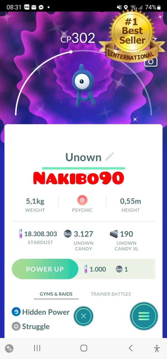 How to get unown pokemons in pokemon go 