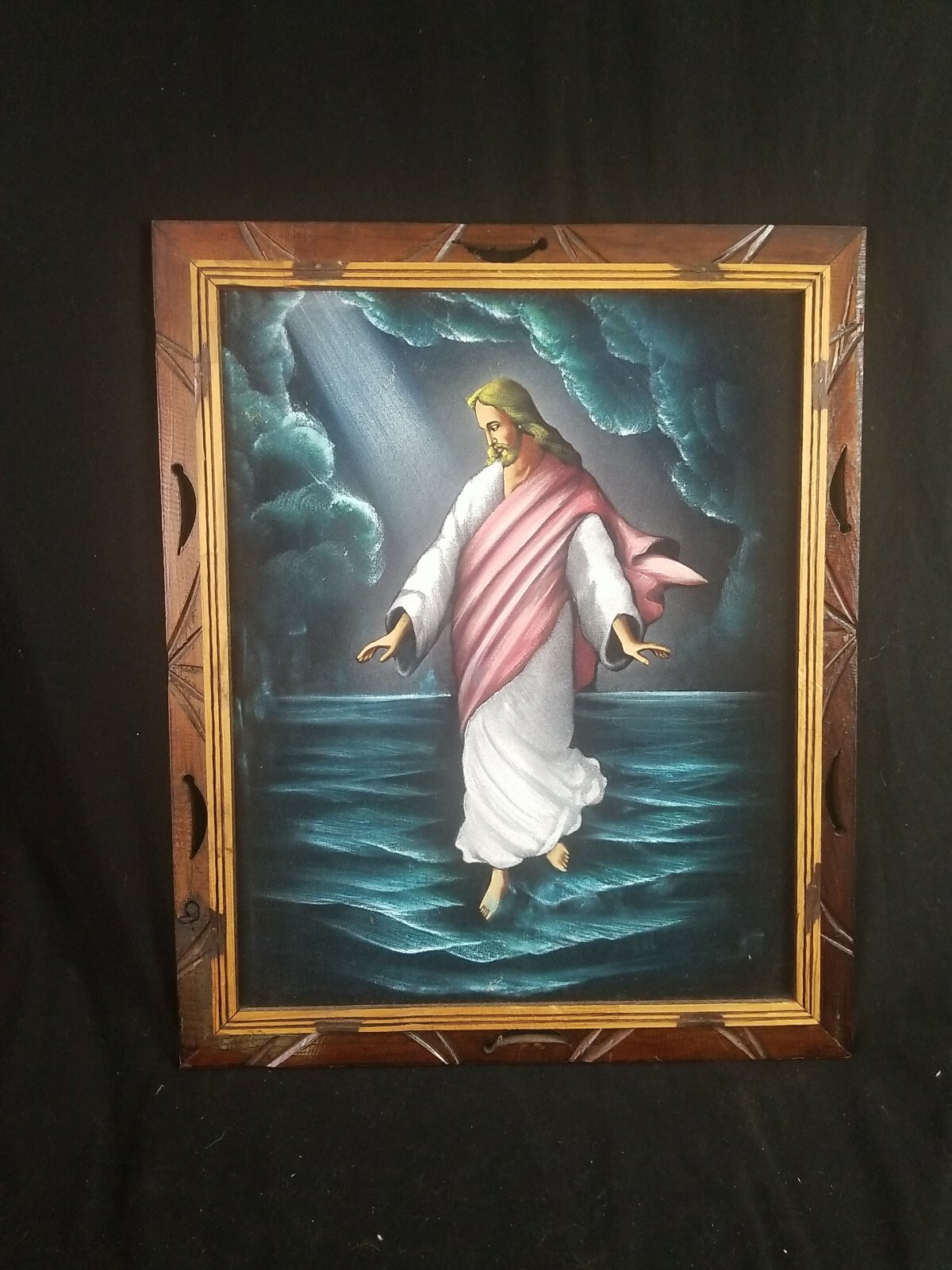 Black Jesus Walking On Water