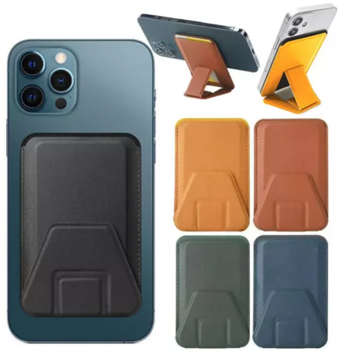 Magnetic Leather Wallet For iPhone 15 14 Pro Max MagSafe Card Pocket Case Holder