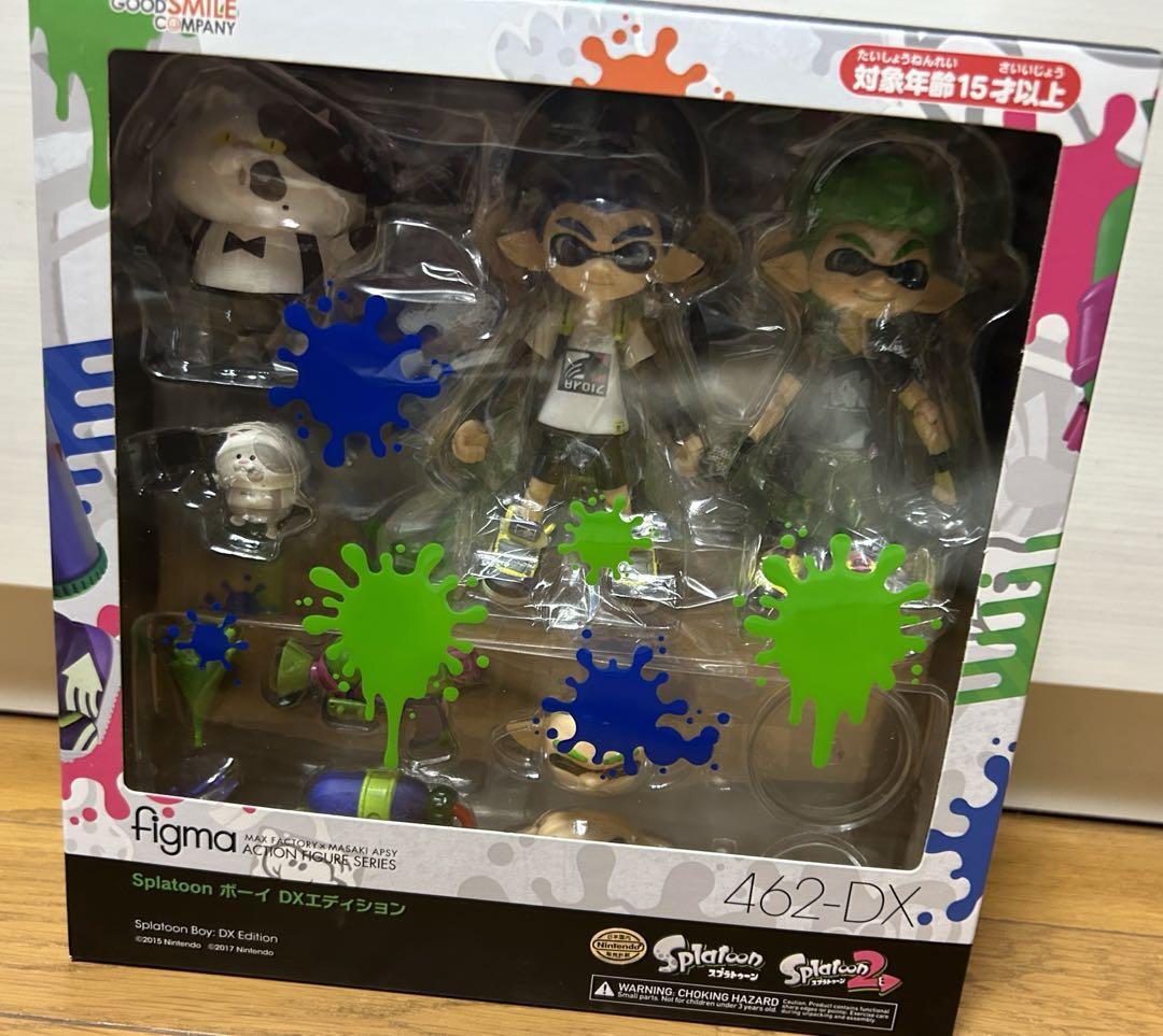 Outlet New) figma Splatoon Boy DX Edition Figure #462-DX Outlet New) figma Splatoon Boy DX Edition Figure #462-DX