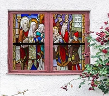 3D People Child A167 Window Film Print Sticker Cling Stained Glass UV Sinsin