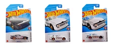 2024 Hot Wheels Mazda RX-7 #80 POLICE 3 Car Variation Lot w/Dollar General