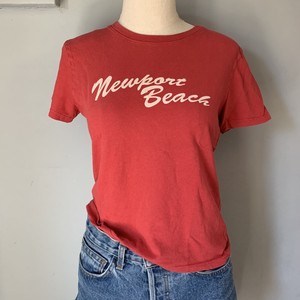 brandy melville red shirt