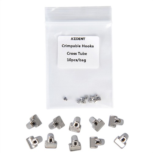 Dental Orthodontic Crimpable Hooks Stops/Long/Short/Sliding/Cross Tube 10 Types - Picture 49 of 67