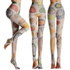New Womens Printed Pantyhose Nightclub Stockings Tights Sweet Lolita