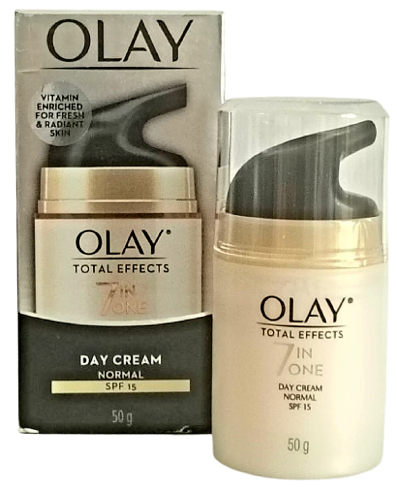 OLAY TOTAL EFFECTS 7 In One Day Cream Normal SPF15 Moisturiser reduce rugas 50 g - Image 2 of 4