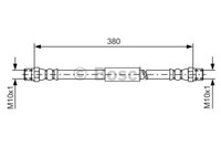 1 987 476 138 Bosch Bremsschlauch FüR VW