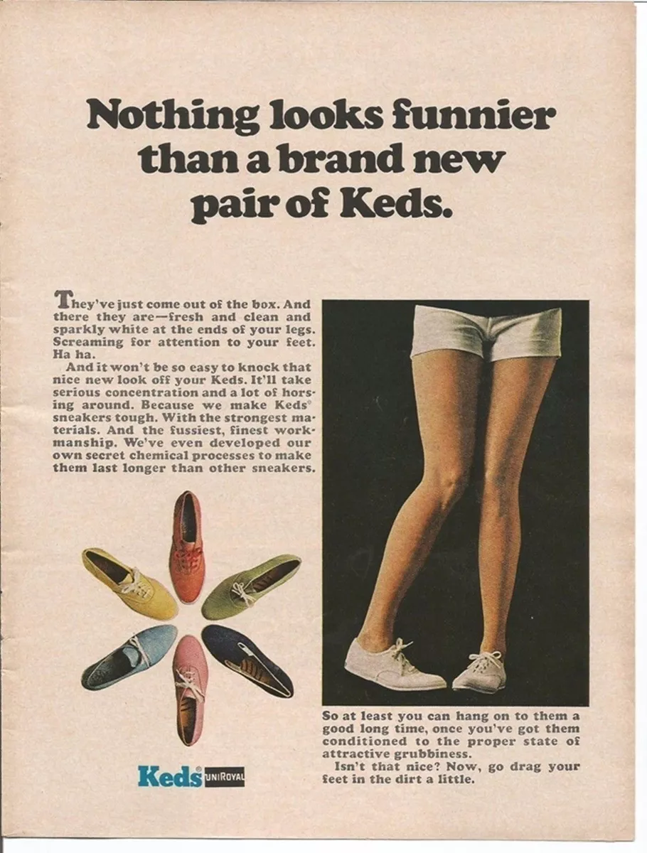 1967 Keds Shoes Advertisement