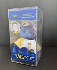 N Sync Limited Edition Collectible Bear JC Chases 8519 / 25000 NSA New In Cube
