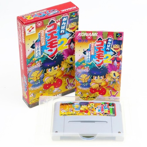 GANBARE GOEMON KIRA KIRA DOUCHUU KONAMI SFC SUPER FAMICOM