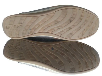 Sperry Top Sider Women's Size M Songfish Boat Shoes Linen/Oat