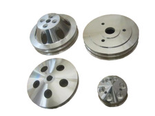 Big Block Chevy Swp Power Steering Water Pump Crankshaft Alternator Pulley Kit