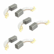 6 PCS  12mm x 7mm x 6mm Replacement Electric Motor Carbon Brushes for Motors KD