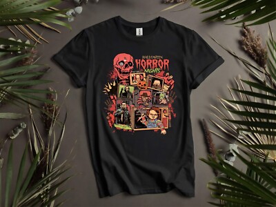 Halloween Horrorfilm Poster T-Shirt T Shirt Herren Damen Unisex Tshirt K976