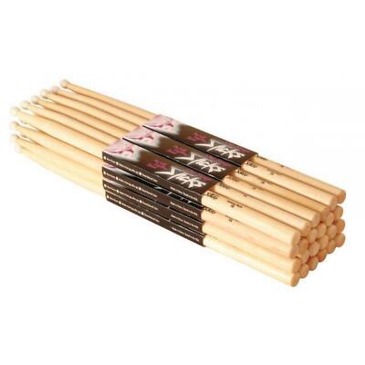 On-Stage MN2B Maple 2B Wood Drum Sticks with Nylon Tips, 12-Pack OnStage