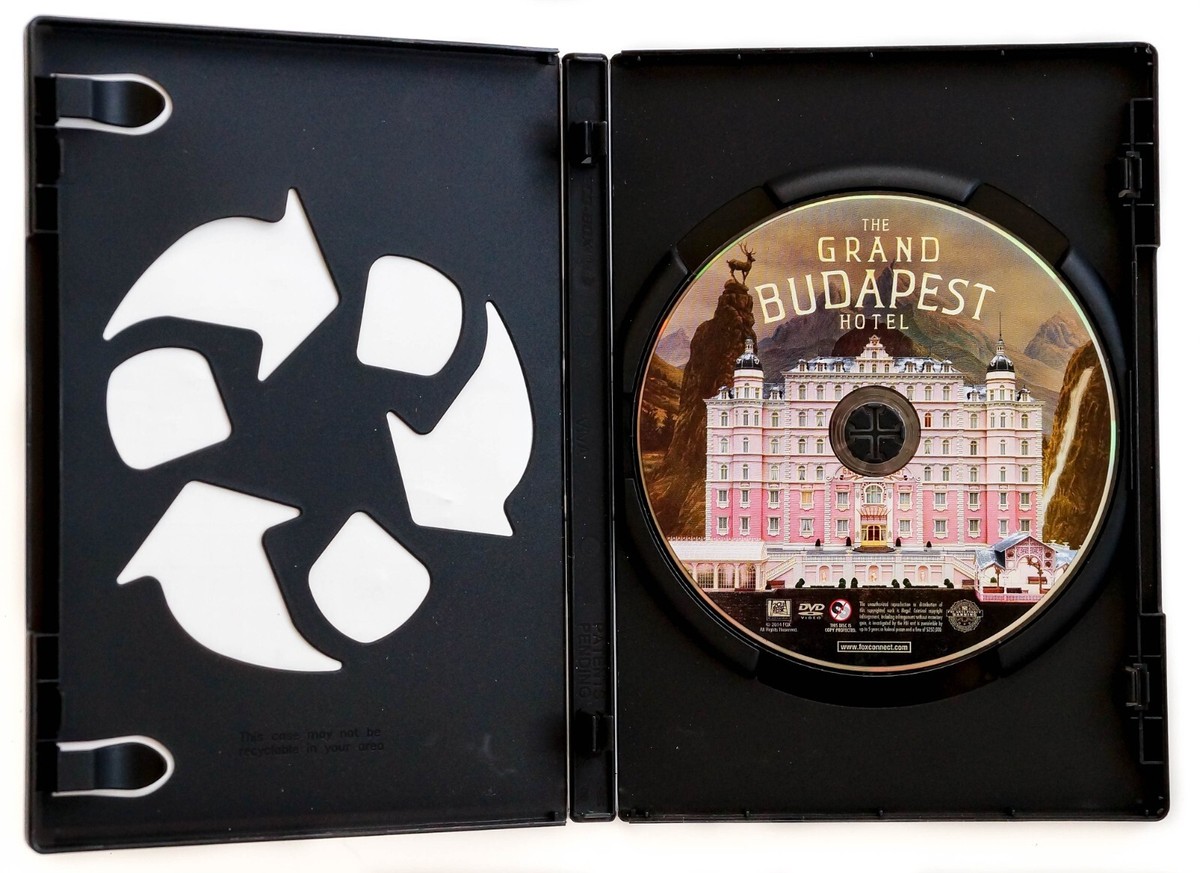 The Grand Budapest Hotel (DVD/2014) Ralph Fiennes, F. Murray