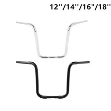 12''/14''/16"/18'' Ape Hanger 1 1/4" Handlebar Fit For Harley Softail FLST FXST