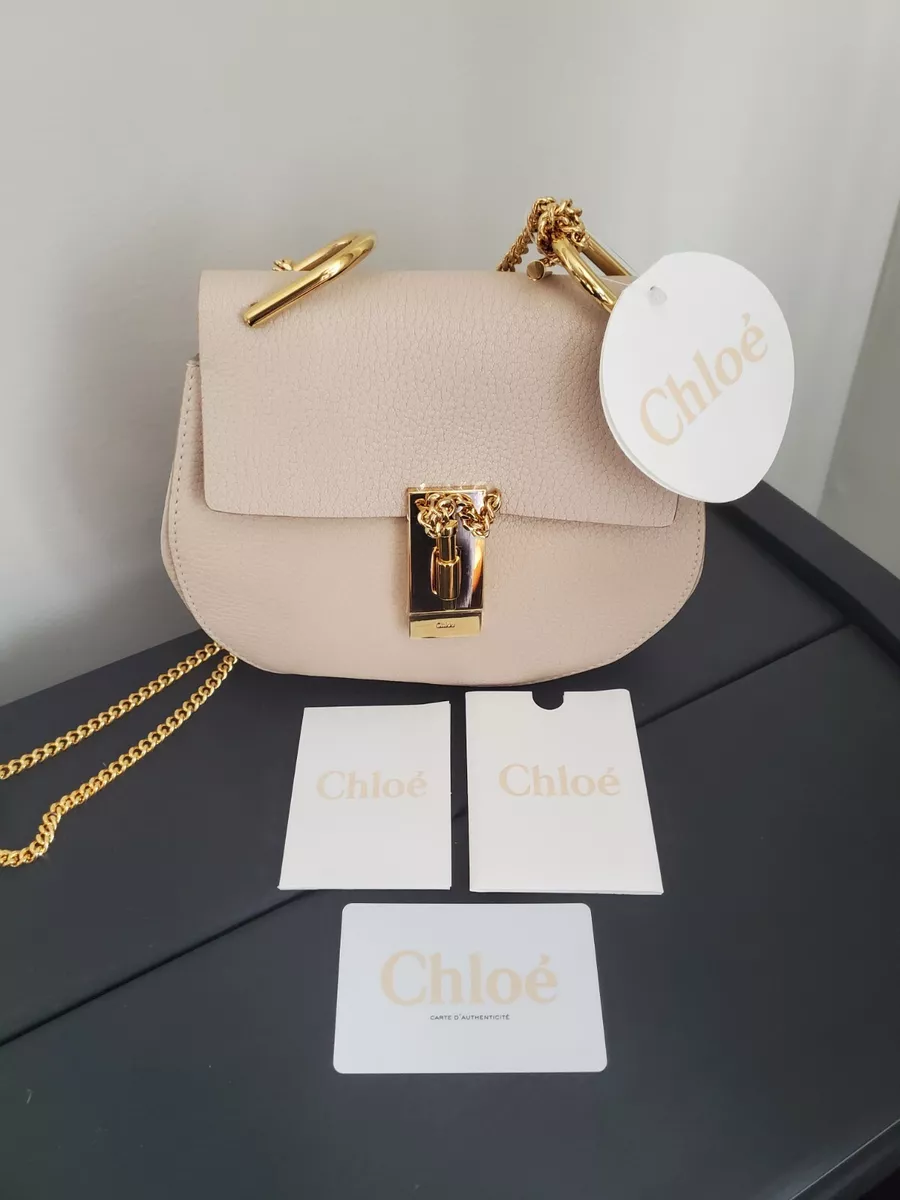 $1850 New 100% Auth Chloe Drew Mini Womens Crossbody Abstract