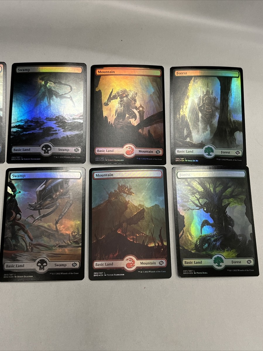 MTG The Dalek Lands Foil 4個セット MTG The Dalek Lands Foil 4個セット MTG The Dalek Lands Foil