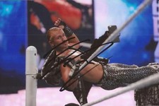 WWE WRESTLING: TYLER BREEZE SIGNED 6x4 ACTION PHOTO+COA **PROOF**