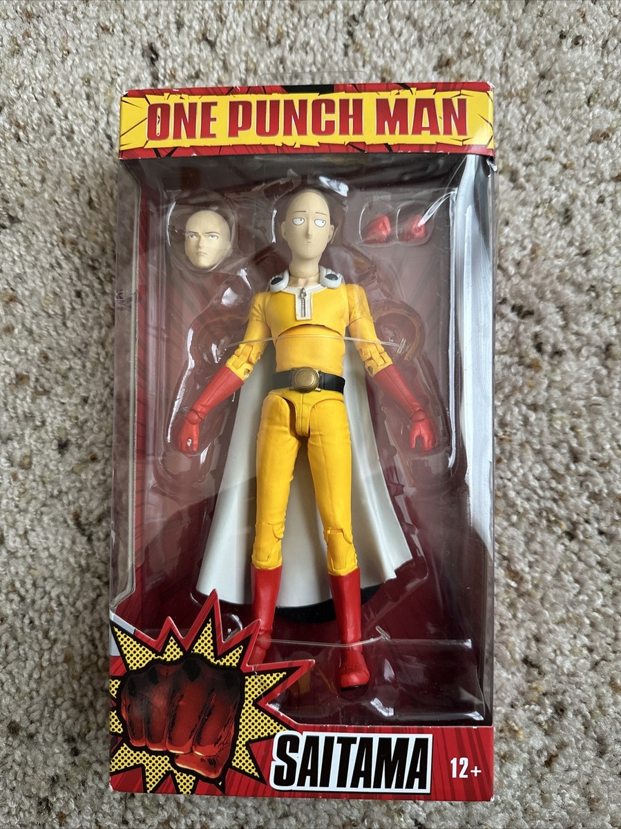 Rare McFarlane Toys One-Punch Man 7” Saitama Articulation Figure