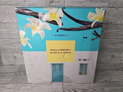 KORRES Vanilla Obsessed Body Butter Collection Box Set 4Tube, New/Sealed 
