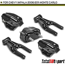 5x Engine Motor & Transmission Mount & Torque Strut Mount for Chevy Impala Auto
