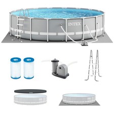 Intex 18 Foot x 48 Inch Prism Frame Above Gro...