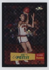 2007-08 Topps Chrome 1957-58 Variations X-Fractor /50 Bob Pettit #18 HOF 0og1