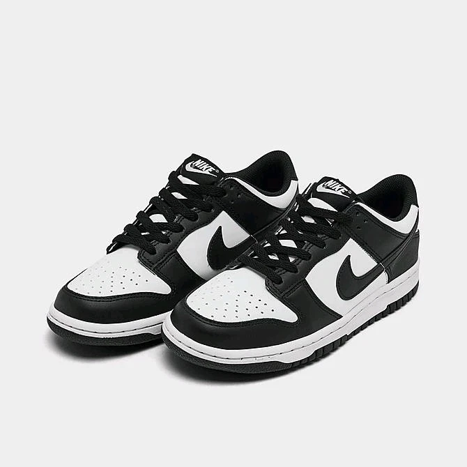 Nike Dunk Low (GS) - White/Black-White ( Size 5Y) - Image 3 of 4