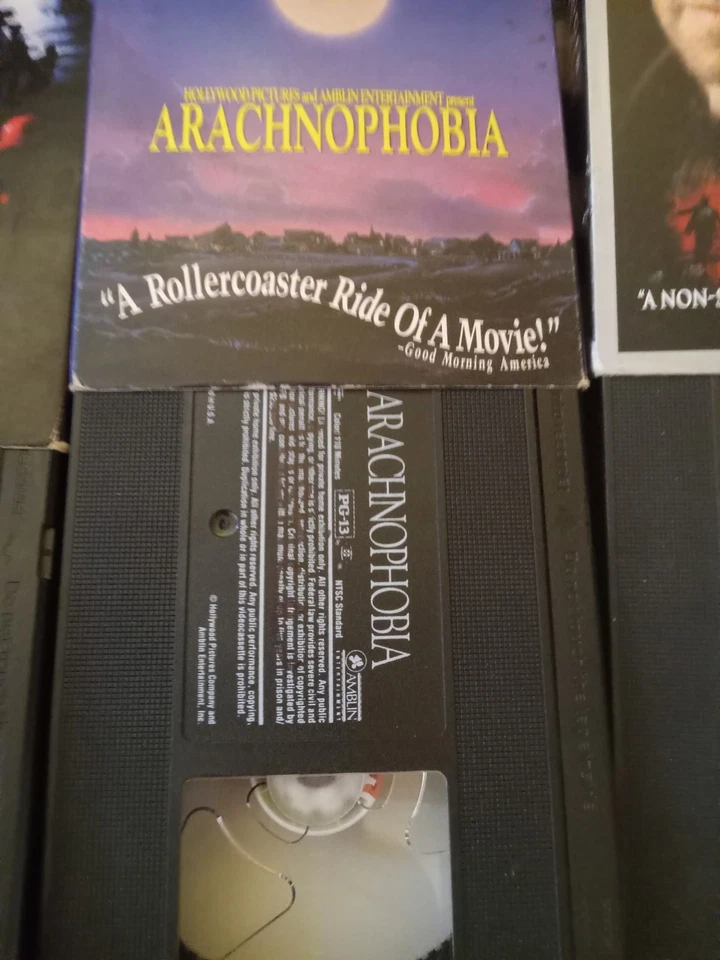 LOT OF 7 HORROR VHS CASSETTES - Image 4 of 4