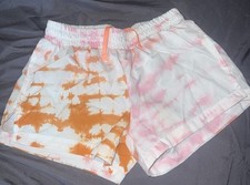 Old Navy Active Go-Dry Running Shorts Youth Girls Multicolor Lined Sz 8