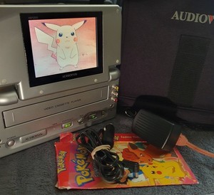 Audiovox VBP2000 Portable VCR VHS Player 5" LCD Screen - Video Please View 