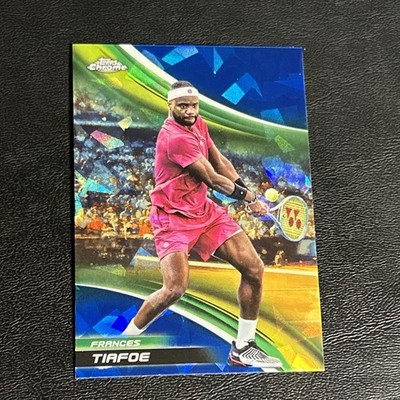2025 Topps Chrome Tennis Sapphire Frances Tiafoe 