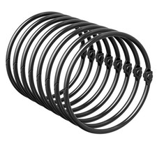 Shower Curtain Rings, Shower Curtain Hooks, Black Shower Curtain Rings Rust Pro