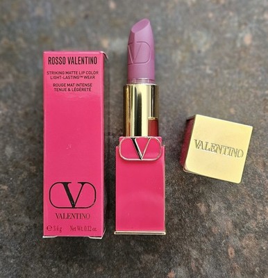 Valentino BLUSHING NUDE Striking Matte Lip Color .12 oz NIB!