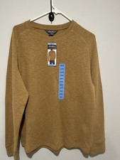 Brown Men  s Size Large Eddie Bauer Sweater Brand New With Tags