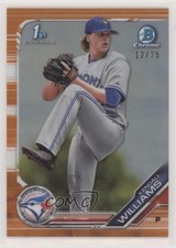 2019 Bowman Draft Chrome Orange Refractor 12/25 Kendall Williams #BDC-199 s3g