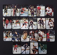 1977/78 O-Pee-Chee OPC Glossy Hockey Complete Set (22) *7334
