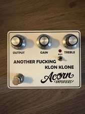 Acorn Amplifiers Another F-ing Klon Klone Overdrive Pedal