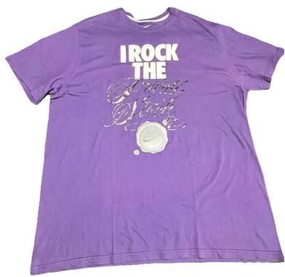Nike Private Stock T Shirt Mens 3XL Purple