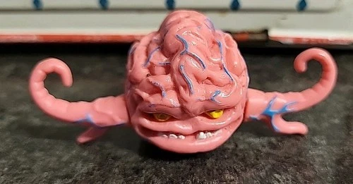 1989 Krang Brain Teenage Mutant Ninja Turtles TMNT Vintage Figure Nice Condition