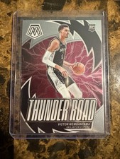 Victor Wenbanyama 2024 Mosaic Basketball Thunder Road RC Hot Rookie Card #8