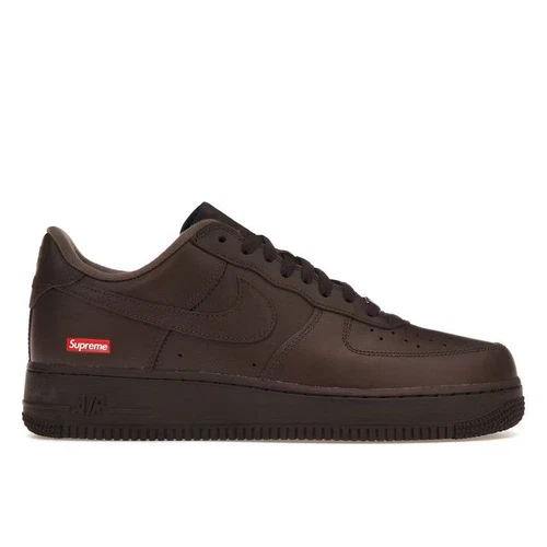 Nike Air Force 1 Low Supreme Baroque Marron