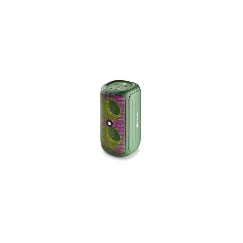 Cassa Bluetooth 32W NGS Roller Beast Verde - Speaker IPX5 da Esterno
