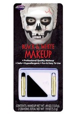Brand New Black and White Make-Up Kit Halloween Costume Accessory